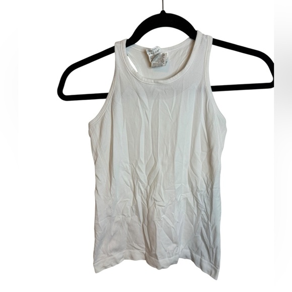 Athleta Girl White Power Up Seamless Tank - Picture 1 of 6